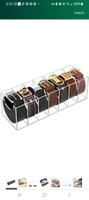 NIUBEE Belt Organizer, Acrylic Belt Storage Holder for The Closet Large 