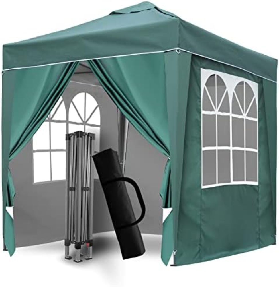 Gazebo pop up, tenda pop-up con pesi, completamente impermeabile, gazebo ideale