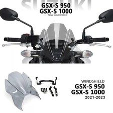 For SUZUKI GSX-S 950 GSXS 1000 2021-2023 Motorcycle Sprot Windshield Windscreen