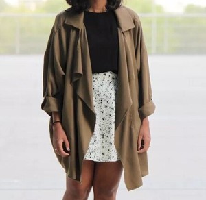 h&m waterfall jacket