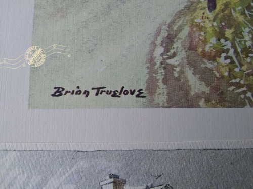 3 New England Art Prints : Brian Truelove Scottish American painter barn bridges - Picture 8 of 12