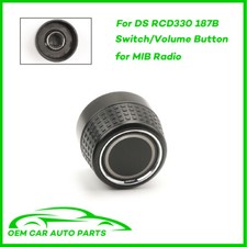 For VW DS RCD330 6RD 035 187B  Car Radio Knob Confirm Button Turn Knob Right