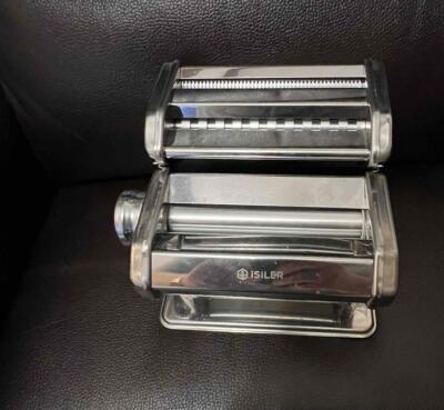 ISILER 177-1 Pasta/Spaghetti Maker Pre-Owned Hand Crank Fast Ship