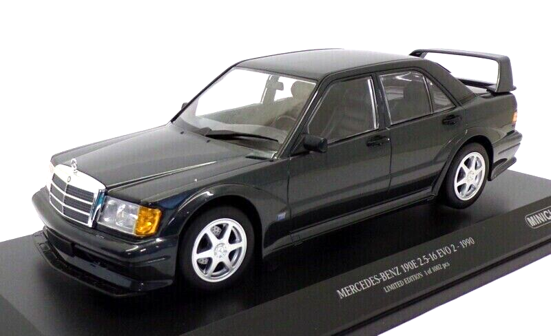 1/18 Mercedes Benz 190E 2.5 16V Evo 2 1990 Blue Black Model