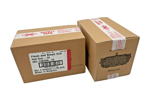Lot of (2) Flesh & Blood High Seas Booster 4-Box Case Sealed