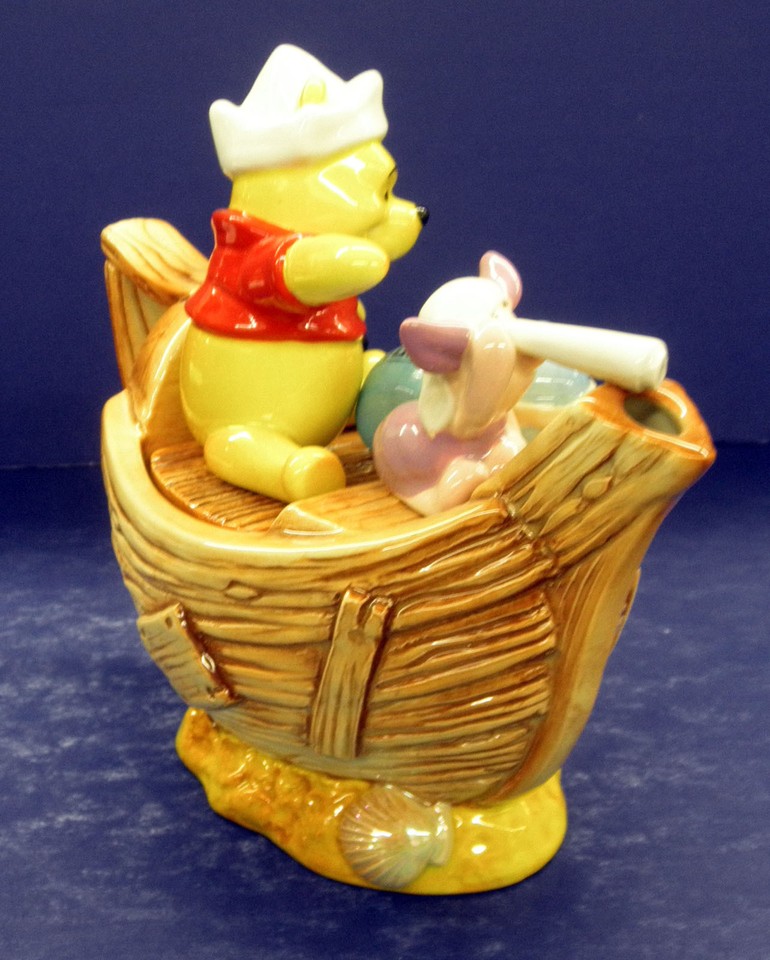 Cardew Winnie the Pooh Captain Pooh 2 Cup Teapot New! 100131 Limited