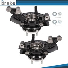 Pair Front Steering Knuckle Assembly For Hyundai Tucson 10-13 Fits Kia Sportage