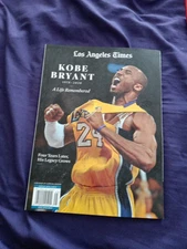 Los Angeles Times Kobe Bryant 1978 2020 A Life Remembered Magazine 2024