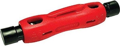 Platinum Tools 15020C Double Ended Coax Stripper RG6 RG59 RG11 RG7