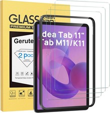 Lenovo Idea Tab 11" Tempered Glass Screen Protector 3-Pack, HD Clear, 9H Hardnes