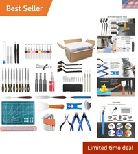 82-Piece 3D Printer Tool Kit with Case - Ultimate Nozzle Cleaning & Cutting Set