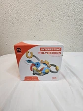 Interesting Polyhedron" toy,  Busy Cube  Montessori Sensory Toy Ages 18M+