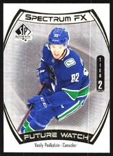 2021-22 SP Authentic #S-86 Vasily Podkolzin Spectrum FX