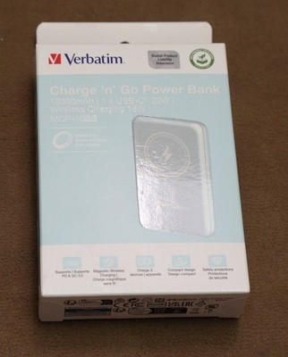 Verbatim Charge n Go Magnetic Powerbank 10000mAh blau 32247 MCP-10BE