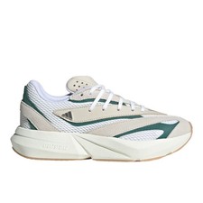 adidas Lightblaze Lace Up Womens White Sneakers Casual Shoes JH6961