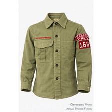 Vintage 1950's Boy Scouts of America BSA Sanforized Uniform Shirt Troop 166 MO