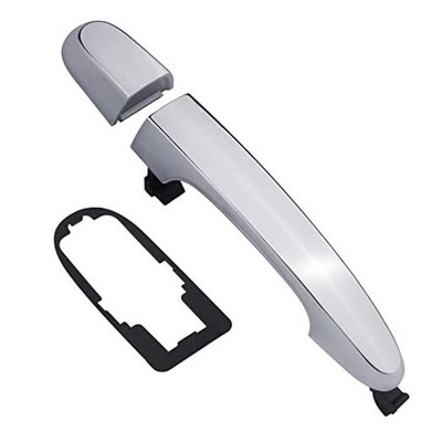 APPERFiT Exterior Door Handle Chrome w/Gasket Pad Compatible with Kia RR