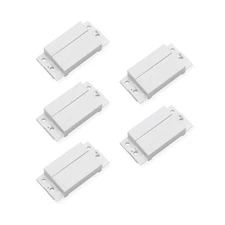 Magnetic Reed Switch NC NO COM Surface Mount Wired Door Window Contact Sensor...