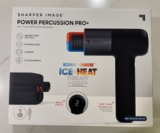 Sharper Image Power Percussion Pro Hot/Cold Percussion Massager Quiet Sealed