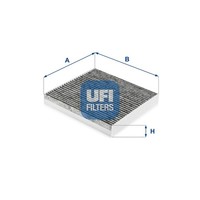 UFI Innenraumfilter 54.266.00 Aktivkohlefilter FüR Jaguar Daihatsu Lexus IS Land
