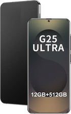 Unlocked Cell Phones G25 Ultra 5G Smartphone Android 15 Unlocked Phones 12GB 512