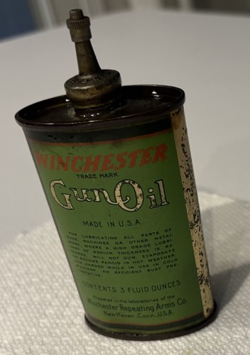Vintage Winchester Gun Oil In Great Condition