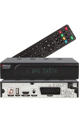 HD Digital Satelliten Receiver Full HDTV DVB-S2 1080p USB HDMI+ SCART AX300 VFD