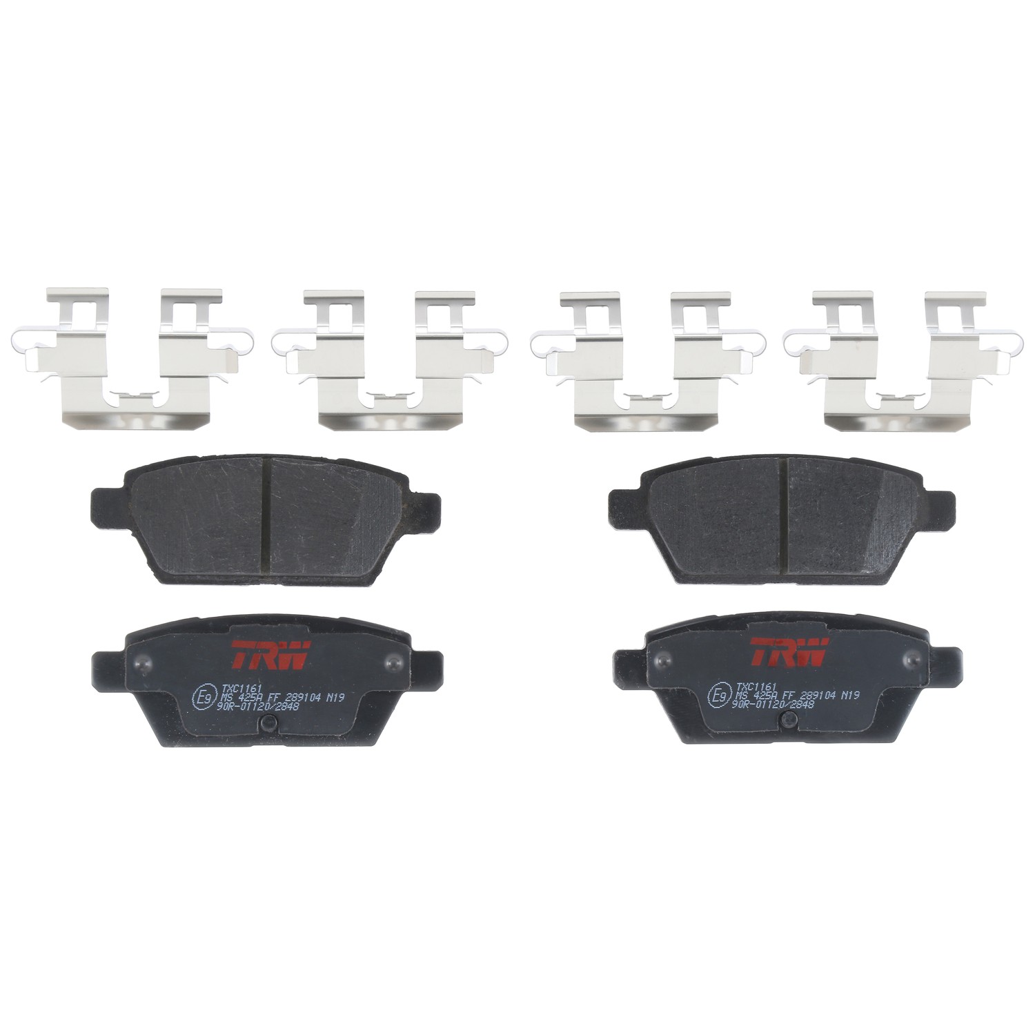 Disc Brake Pad Set for Ford Fusion 2006 - 2012 TRW  Ultra TXC1161