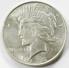 *1922 PHILADELPHIA MINT PEACE DOLLAR* *BU+* NR #P3036