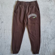 Civil Regime Joggers Mens M Brown Butterfly Logo Athleisure Streetwear Pants