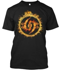 Bass Player- Clef Yin Yang 01 Tee T-Shirt Made in the USA Size S to 5XL