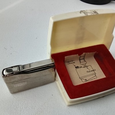 Solidus- Gas Feuerzeug Exzellent Vintage mit Box Made In Germany