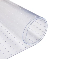 Eco-Friendly Non-Toxic PVC Frosted Chair Mat 48x30 Inch Foldable Floor Protector