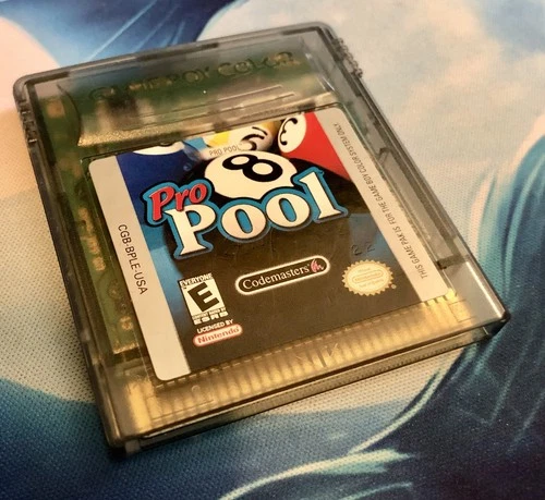 Pro Pool GBC (Nintendo Game Boy Color, 2000) GAME MONSTER CANADA -.-