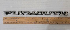 Vintage 1968 69 70 71 72 Plymouth Road Runner Car Vehicle Emblem Badge