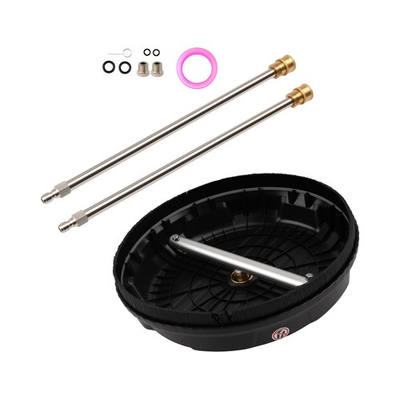 #ad #ad 15 Inch Surface Cleaner 4000 PSI Pressure Washer Attachment 2 Wands $41.60