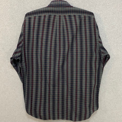 RALPH LAUREN Chemise homme grande taille Blair à carreaux manches longues boutonnée 100% coton - Photo 2/7