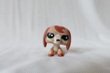 LITTLEST PET SHOP 2035 DACSHUND Tan w/ Green Eyes GREAT CONDITION 