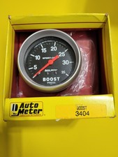 Auto Meter 3404 Sport Comp Mechanical Boost Pressure Gauge 0-35 Psi