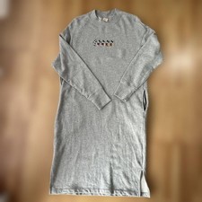 UNIQLO Mickey Mouse Sweat Dress M Gray