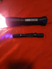 2 Flashlights 1 Police Security Light Skylar 2000, & Uv Light- Leaks, & Fluids