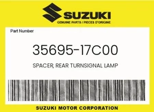 Suzuki Genuine Spacer, Rear Turnsignal Lamp - 35695-17C00