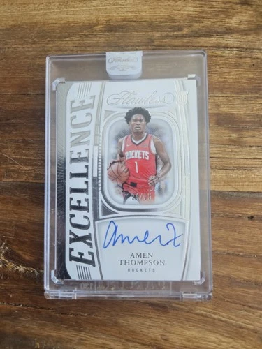 2023 Panini Flawless Basketball Amen Thompson #ES-ATH