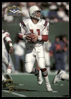 1995 Classic Assets Gold #26 Drew Bledsoe New England Patriots football card