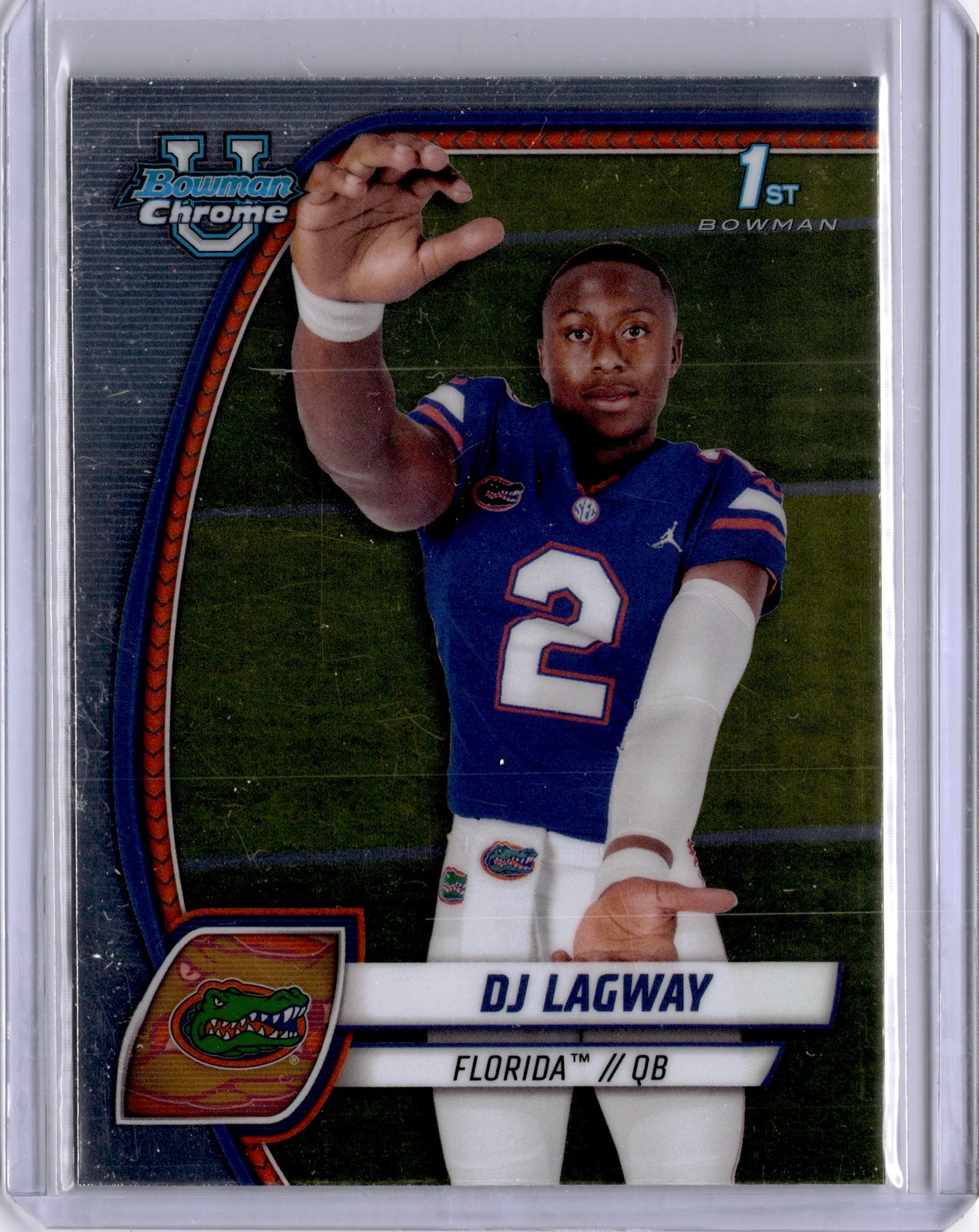 2024 Bowman University Chrome #63 DJ Lagway