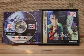 Policenauts normal ver Sega Saturn SS Japan Very Good Condition!