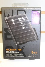 New Western Digital Black p10 5tb Portable HDD WDBA3A0050BBK-WESN
