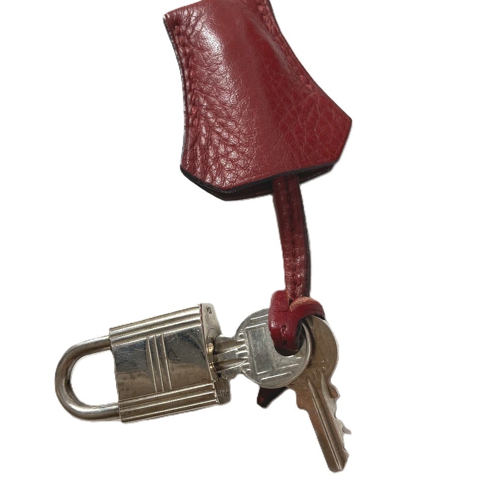 HERMES Birkin35 Tote Bag Hand Bag Ardennes Rouge Ash (estimated) Wine red image 9