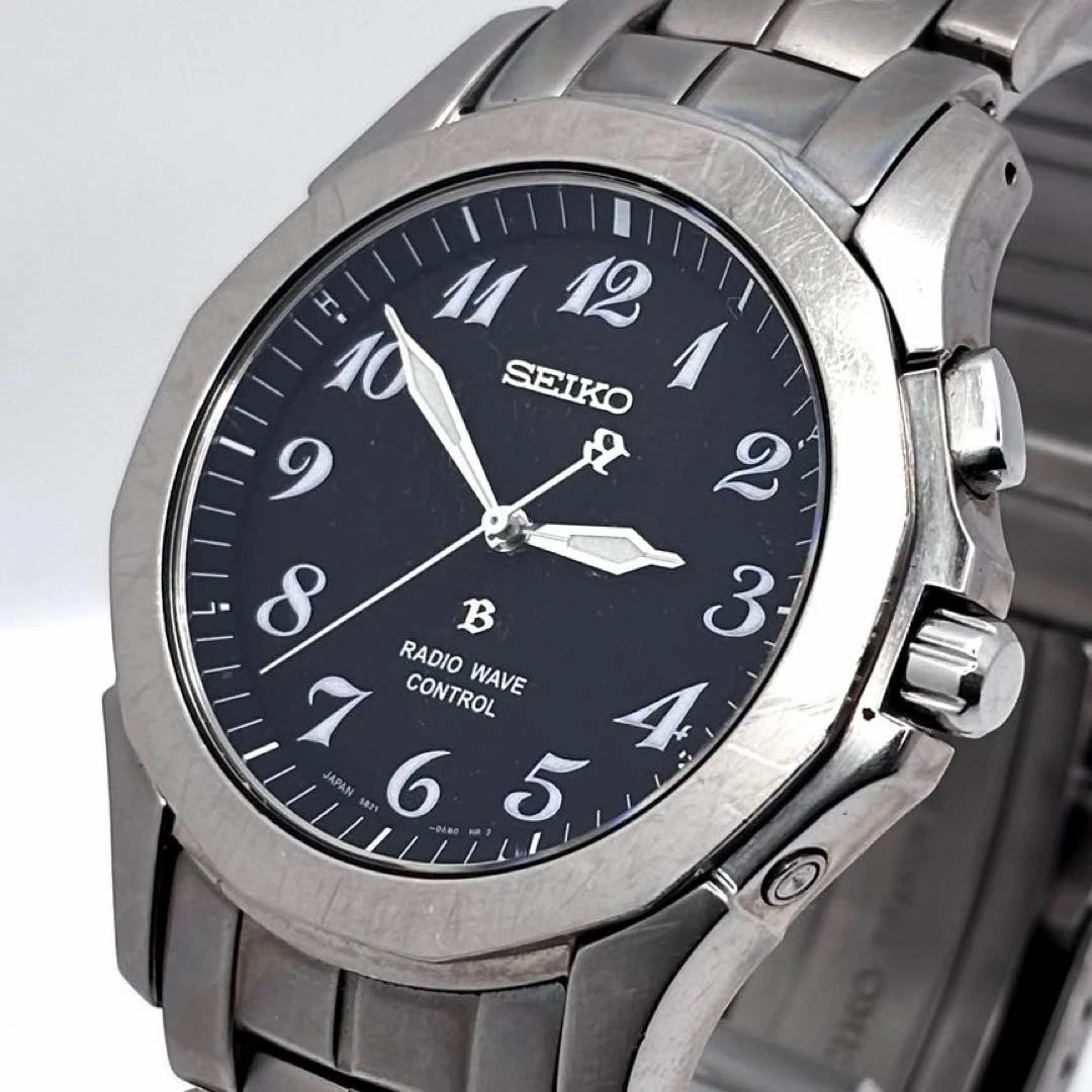 Seiko Titanium Case Quartz Solar Powered Wristwatches for sale
