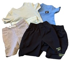 Lot of 6 Boys 5T Tops and Shorts Summer Clothes Reebok C C OEKOTEX